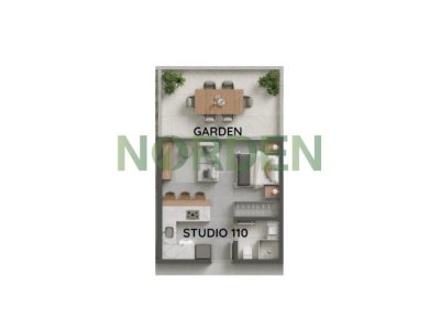 Apartamento, 27m² com 1 quarto, Luminae Urban Residence em Florianópolis