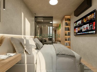 Apartamento, 125m² com 3 quartos, 3 suítes e 2 vagas, Viva Balneário Estreito em Florianópolis