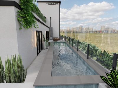 Cobertura, 186m² com 1 quarto, 1 suíte e 1 vaga, Essenzia em Florianópolis