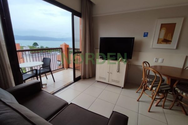 Apartamento, 51m² com 1 quarto, 1 suíte e 1 vaga, Jurerê Beach Village em Florianópolis