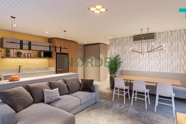 Apartamento, 52m² com 1 quarto e 1 vaga, Viva Trindade em Florianópolis