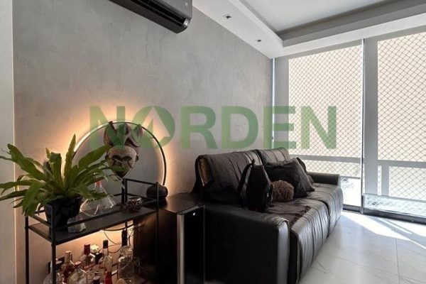 Apartamento, 66m² com 2 quartos, 1 suíte e 2 vagas, Epic Residence em Florianópolis