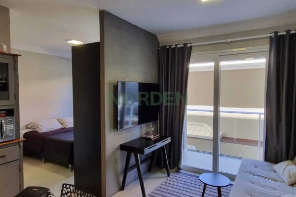Apartamento, 50m² com 1 quarto, 1 suíte e 1 vaga, Residencial Flor de Liz em Florianópolis