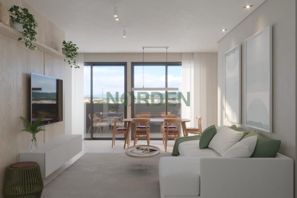 Cobertura, 125m² com 2 quartos, 2 suítes e 1 vaga, Adore Cacupé em Florianópolis