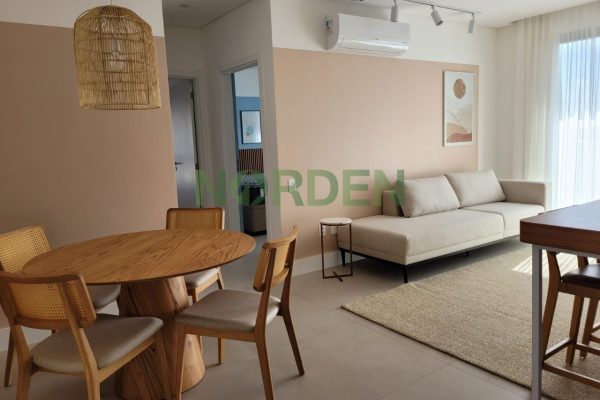 Apartamento, 75m² com 2 quartos, 1 suíte e 1 vaga, D/spot em Florianópolis