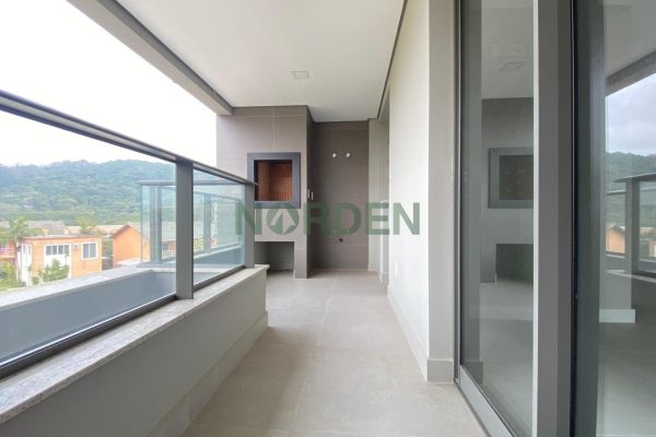 Duplex, 90m² com 2 quartos, 1 suíte e 1 vaga, Residencial Greenview em Florianópolis