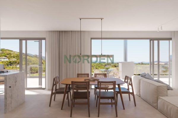 Cobertura, 170m² com 3 quartos, 3 suítes e 3 vagas, Level Up em Florianópolis