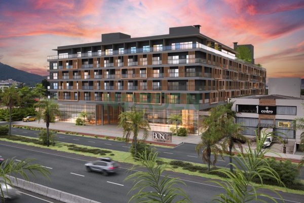 Studio, 34m² com 1 quarto e 1 vaga, Bosc Ecovillage em Florianópolis