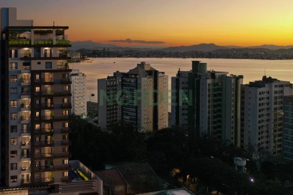 Studio, 33m² com 1 quarto e 1 vaga, Residencial Villa Di Pádova em Florianópolis