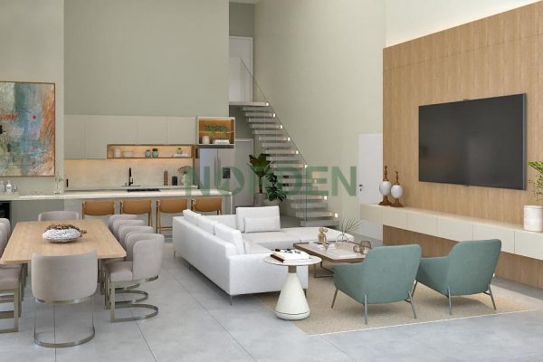 Duplex, 136m² com 3 quartos, 3 suítes e 3 vagas, Cacupé4 Náutico Residence em Florianópolis