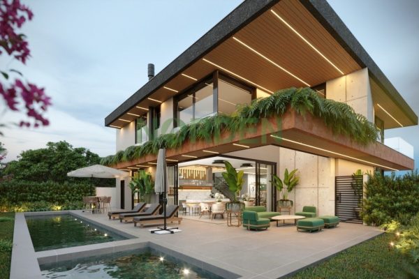 Casa em Condominio, 855m² com 6 quartos, 6 suítes e 6 vagas, Vivá Residence Cacupé em Florianópolis