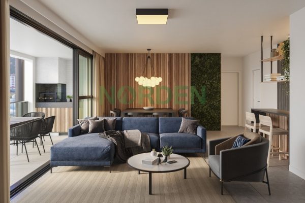 Apartamento, 107m² com 3 quartos, 1 suíte e 2 vagas, Urban Residence em Florianópolis