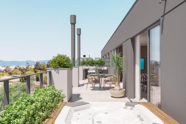 Cobertura, 170m² com 3 quartos, 3 suítes e 3 vagas, Level Up em Florianópolis