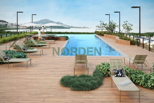 Studio, 34m² com 1 quarto e 1 vaga, Bosc Ecovillage em Florianópolis