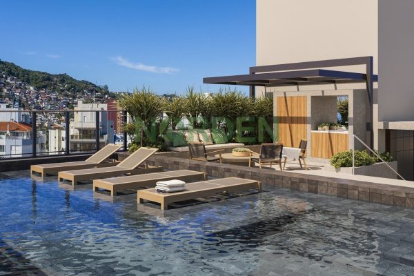 Apartamento, 80m² com 2 quartos, 2 suítes e 2 vagas, Urban Residence em Florianópolis